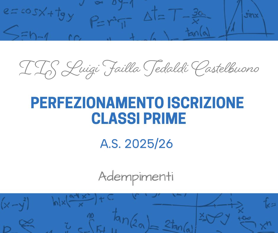 Circolare n. 378 - Perfezionamento iscrizioni studenti classi prime LICEO e IPSASR a.s. 2025/2026.
