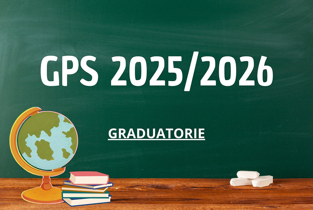 Pubblicazione Graduatorie GPS II e III Fascia di Istituto a. s. 2025-2026